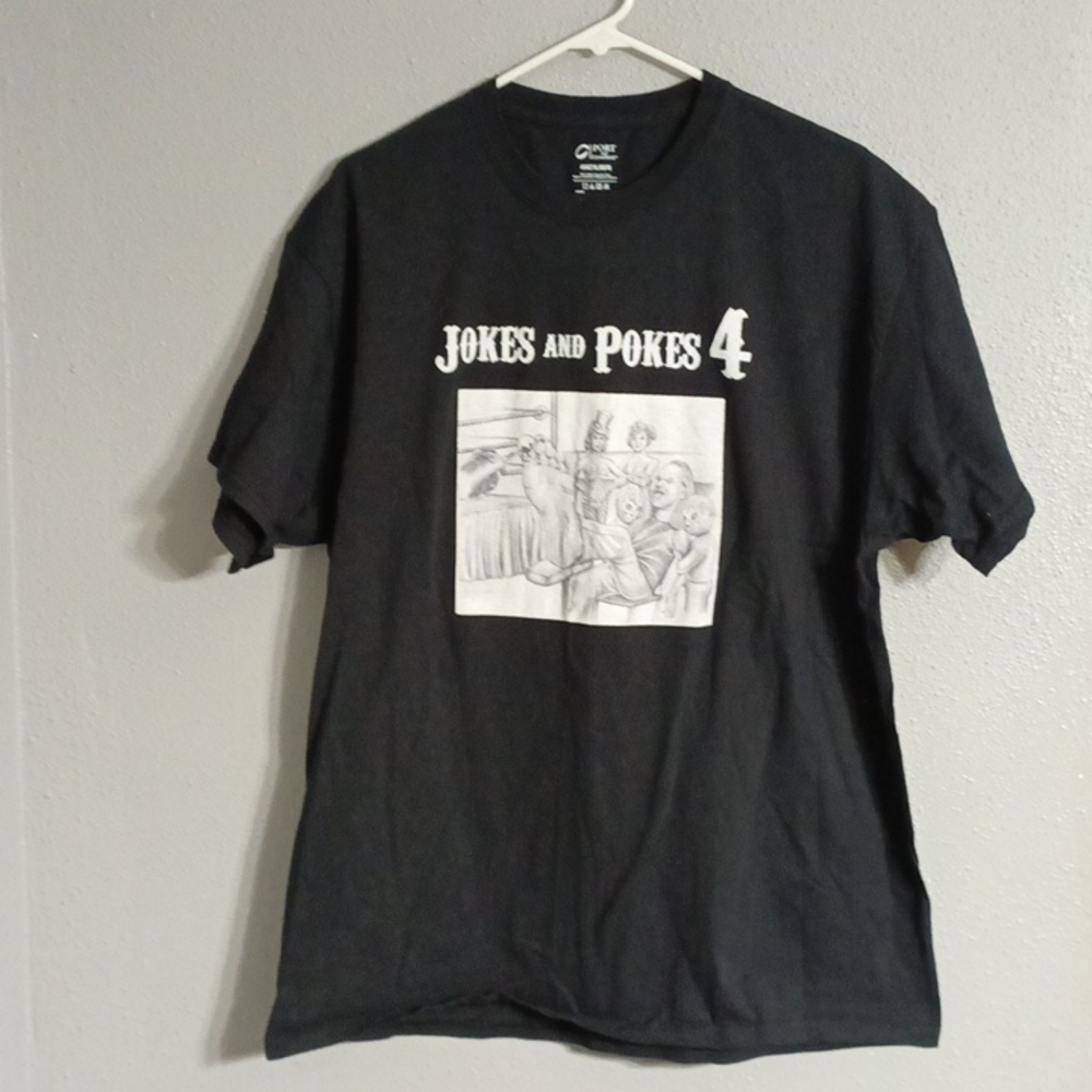 Jokes And Pokes 40 Tattoo T-shirt Size XL